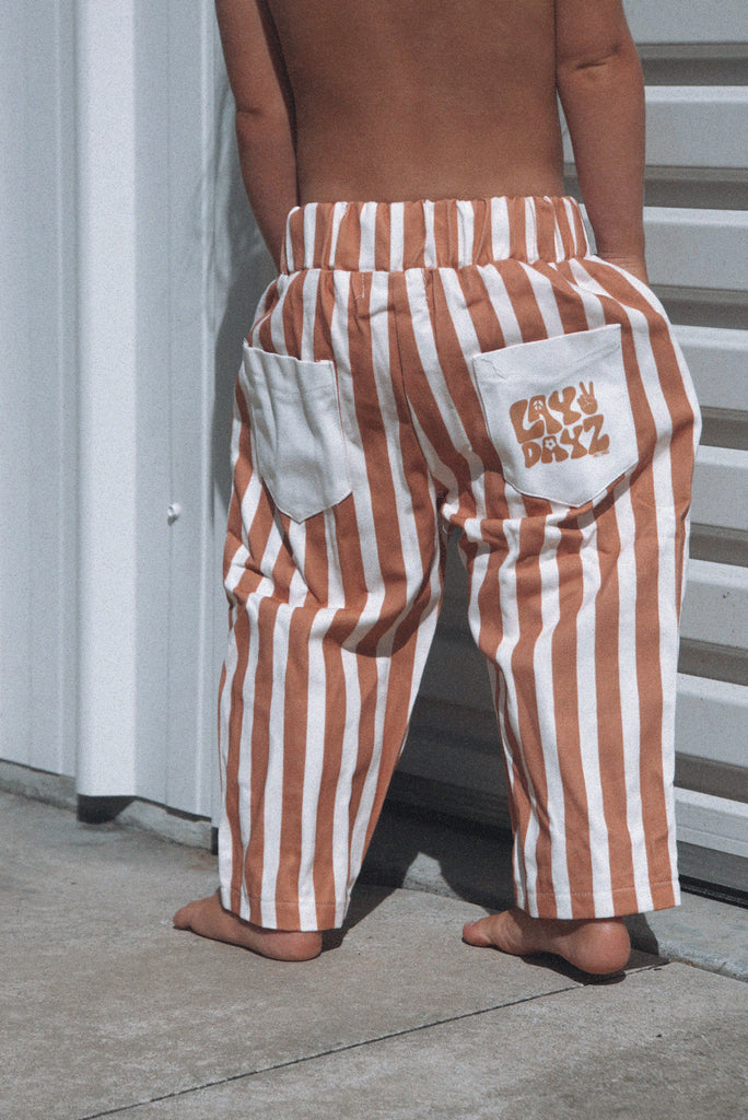 Mole Kids Pants Orange